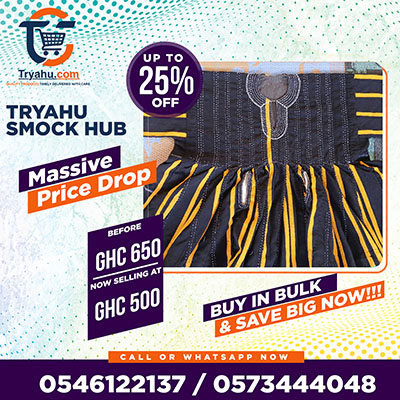 Quality Smock Clothing for Men & Women | Tryahu Ghana